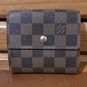 Louis Vuitton Damier Ebene Elise Wallet